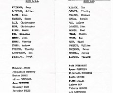Brins class lists