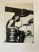Mick Colllins on drums